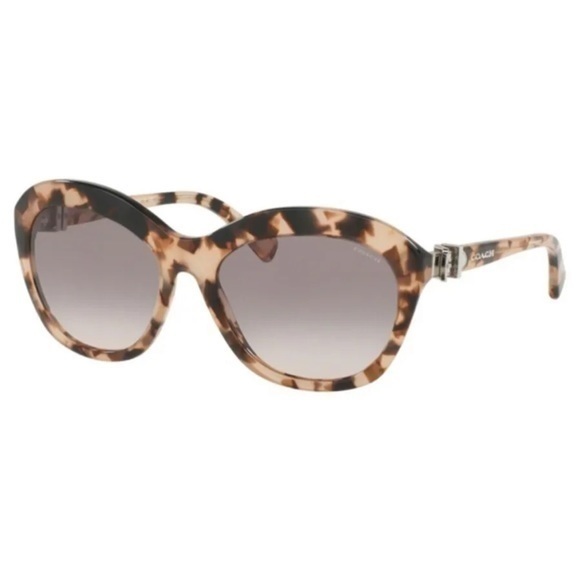 NEW COACH 54033B peach tortoise buckle sunglasses - Picture 1 of 11